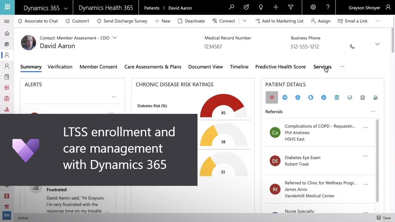 Long Term Support & Services enrollment and care management with ...